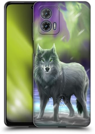 Head Case Designs Offizielle Anne Stokes Aura Wölfe Soft Gel Handyhülle Hülle kompatibel mit Motorola Moto G73 5G