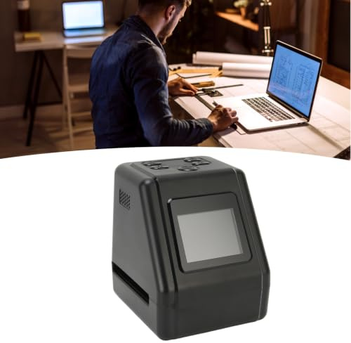 Filmscanner, 22 Mp Jpg Digitaler Foto-Negativscanner Film-Scanner, Zu Negativen, Farbe, Schwarz, Weiß, Jpg-Fotos, 12 MP Mit 5,1 cm LCD-Bildschirm, Foto Und Konvertieren Von