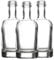 Empty 50ml glass Shot Bottles | Small Miniature Bottles for Alcohol, Spirits, Liquor | J&B (12)