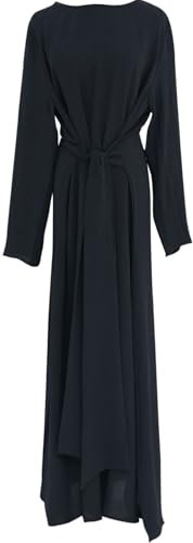 Jazvano Abaya Kleid für Muslim Eid Gebet Kleid Dubai Maxi Kaftan Islamischer Salah Tageskleid Weiche Muslimische Frauen Kleidung