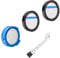 Buaak Filter Set for AEG8000 / AEG Altimate 8000 / ASKW4 / ESKW4 / FX8 / AZE156, Vacuum Cleaner Replacement Parts, Battery Vacuum Cleaner, Washable Replacement Parts, 2 Pre-Motor Filters, 1 Hygiene