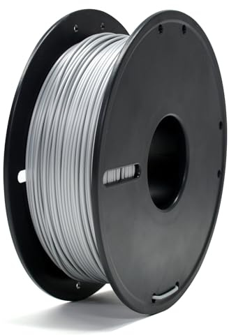 GIANTARM PLA Filament 1.75mm,3D Drucker Filament PLA 0.5 kg Spule(1,1 lbs),MaBgenauigkeit +/- 0,02mm,3D-Druck-Filament für 3D-Drucker (Grau)