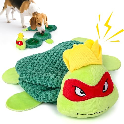 Jeu Intelligence Chien, Jouets Interactifs pour Chiens en peluche avec couineur, Jeux de Fouille Chiens pour Stimulation Mentale, Jeu Chien pour l’instinct de Fouille, Petite et Moyenne Taille