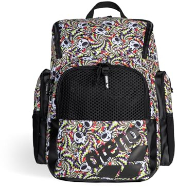 ARENA ZAINO BORSA PISCINA NUOTO BACKPACK ONE GO 35 LITRI FUN SKULLS