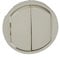 Legrand 068302 Enjoliveur Large Céliane pour Double Interrupteur, Va-et-vient ou Poussoir, Finition Titane, Lot de 10