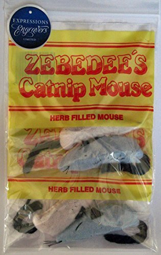 Zebedee Catnip Mice 2 x Twin Packs