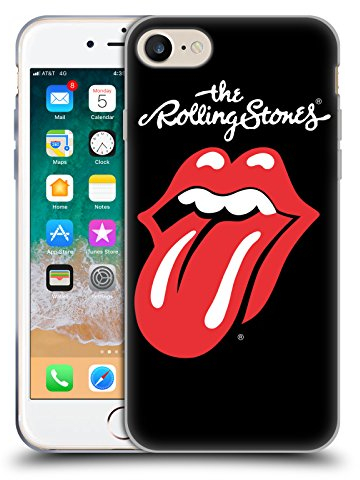 Head Case Designs Offizielle The Rolling Stones Klassische Zunge Kunst Soft Gel Handyhülle Hülle kompatibel mit Apple iPhone 7/8 / SE 2020 & 2022