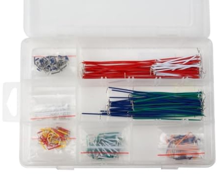 Velleman WJW351 Assorted Jumper Wire Set, Multi-Colour