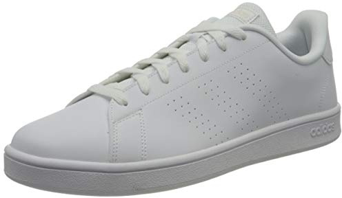 adidas Herren Advantage Base Sneaker, Cloud White/Cloud White/Raw White, 46 EU