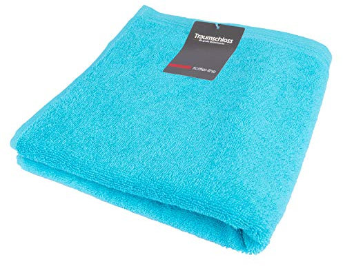 Traumschloss Saunatuch »Frottier-Line« 100% Baumwolle | flauschig weich | helltürkis | 75x200cm