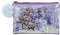 Disney Frozen 2 - Beautytäschchen mit Schneekugeleffekt und Pompom 21x1x14 cm, Blau
