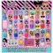 L.O.L Surprise! Townley Girl Non-Toxic Water Based Peel-Off Nail Polish Set for Girls, Glittery & Opaque Colors, with Toe Spacers and Nail Stickers, Ages 3+ for Parties, Sleepovers & Makeovers, 18 Pcs