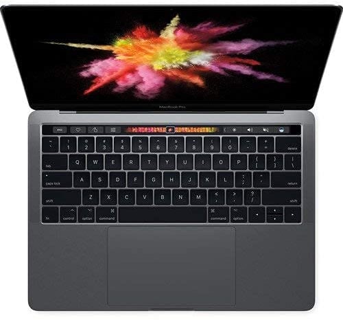 2017 Apple MacBook Pro with 3.1GHz Intel Core i5 (13-inch, 8GB RAM, 256GB SSD Storage) (QWERTY US Keyboard) - Space Gray (Renewed)