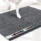 Muddy Mat® AS-SEEN-ON-TV Highly Absorbent Microfiber Door Mat and Pet Rug, Non Slip Thick Washable Area and Bath Mat Soft Chenille for Kitchen Bathroom Bedroom Indoor and Outdoor - Grey Large 35X24
