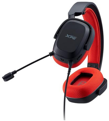 ADATA XPG CUFFIE PRECOG STUDIO USB BLACK 101dB+-3dB OMNIDIR MIC 20-2000FREQ
