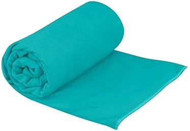 SEA TO SUMMIT - Drylite Towel Reisehandtuch - Mikrofaser Strandtuch - Superweich & Samtig - Saugfähig & Schnelltrocknend - Aufhänger & Tasche