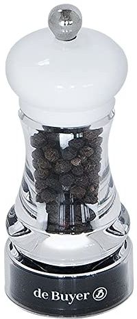 De Buyer - Moulin à épice Hip Hop 11 cm Blanc