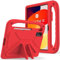 Funda Infantil para Xiaomi Redmi Pad SE de 11 Pulgadas (2023), Espuma EVA, Ligera, a Prueba de Golpes, Duradera, Funda de Tableta con asa y Soporte para niños, Rojo