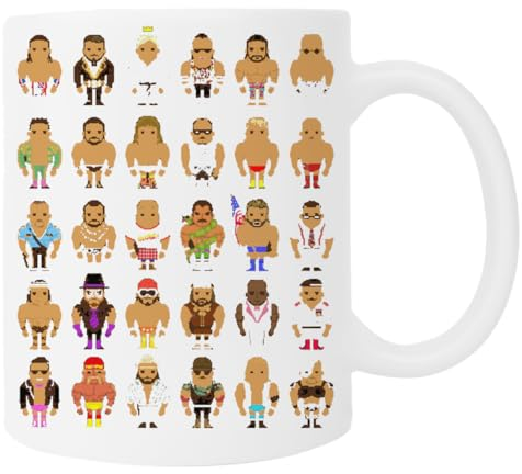 Generisch Royal Rumble 1992 Wrestling Weiße Tasse Kaffeetasse Aus Keramik