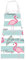 ENSIANTH Flamingo-Schürze mit Taschen, Flamingo-Geschenke für Flamingo-Liebhaber, Schürze, rosa Flamingo, Kochen, Küche, Grillen, Backen, Kochschürze, Flamingo-Schürze, M