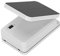 Tragbare Solar-Teichpumpe, Große Kapazität, Batteriebetriebene Fischsauerstoffpumpe für Gartenteich-Angelbegeisterte, 2200 MAh, Weißes ABS-Silikon, 13 X 5 X 8 Cm