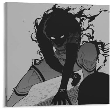 BOJIE Blue Lock Anime-Poster (8) auf Leinwand, Wandkunstdruck, Poster, Foto, Bild, Malerei, Poster, Raumdekoration, 60 x 60 cm