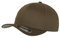 GIDUTEX Flexfit Unisex Wooly Combed Cap inkl. Schlüsselband graue Unterseite Baseball Cap Basecap (DE/NL/SE/PL, Alphanumerisch, S, M, Olive)