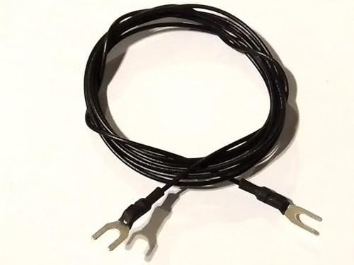 Earthing Grounding Lead Cable For Townsend Turntables Tonearms (Black Standard Earthing Cable)