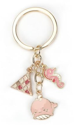 Schlüsselanhänger Mit Wal Und Seepferdchen, Personalisierte Geschenke Für Frauen, Als Geburtstagsgeschenk Für Guter Freund, Paare Oder Zur Einschulung, Aesthetic Schlüsselanhänger Für Meerliebhaber