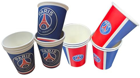 Paris Saint-Germain 12 x verre gobelet jetable 25cl PSG - Collection officielle