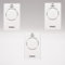 XT4 868 SLH BIANCO 787010 - Telecomando cancello a 4 canali - 868,35 MHz - Compatibile con ricevitori SLH - Sicurezza Rolling Code + 1 portachiavi DOMOBIP (bianco - confezione da 3)