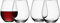 LSA International Stemless Red Wine Glass 530 ml Clear, 530ml