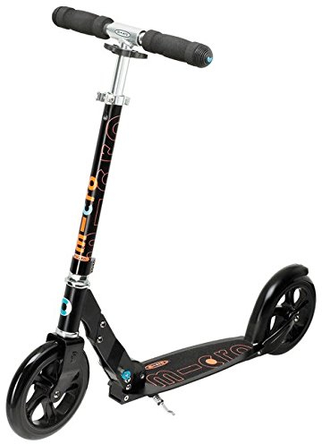 Micro Scooter black Räder 200mm Neu