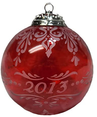 Hallmark Serie Christmas Ball Ornament # 1 GEDENKMÜNZE 2013 Ornament