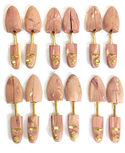 Cedar Elements Little Wholesale Program - Split-Toe Cedar Shoe Trees - 6 Pairs (L)