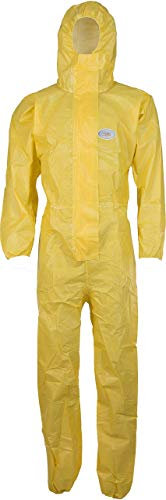 Asatex CC200 L Lot de 1 vêtements jetables Jaune Taille L
