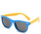 Boolavard Flexible Kinder Sonnenbrille Polarized Kind Baby Safety Coating Sonnenbrille UV400 Eyewear (Blau Gelb)