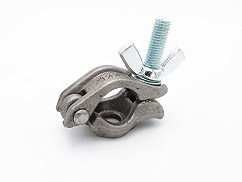 Geschmiedete Gerüstschelle mit Schraube 2 Flügel (34 mm) 5er-Set 34 mm