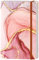 HUAMXE Liniertes Tagebuch Notizbuch, Marmor Hardcover, 14,5 x 21,3 cm, 160 Seiten dickes Papier, niedliches ästhetisches A5 College liniert Notizbuch für Journaling Schreiben Arbeit Frauen Pink