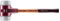 Simplex Schonhammer, TPE-mid; mit Tempergussgehäuse und hochwertigem Holzstiel | D=80 mm | 3003.080