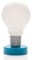HAC24 LED Batterie Tischlampe Glühbirne Blau Tischleuchte Push Nachttischlampe Druck Lampe Leuchte Druckleuchte Drucklampe Dekolampe