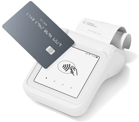 SUMUP Solo+Printer Datáfono Inteligente Inalámbrico WiFi + 4G Con Impresora de Tickets