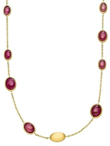 Elaine Firenze Damen-Halskette Rubin 585/14 K Gold 223830C