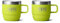 YETI Rambler 6 oz Stackable Mug, Stainless Steel, Vacuum Insulated Espresso/Coffee Mug, 2 Pack, Chartreuse