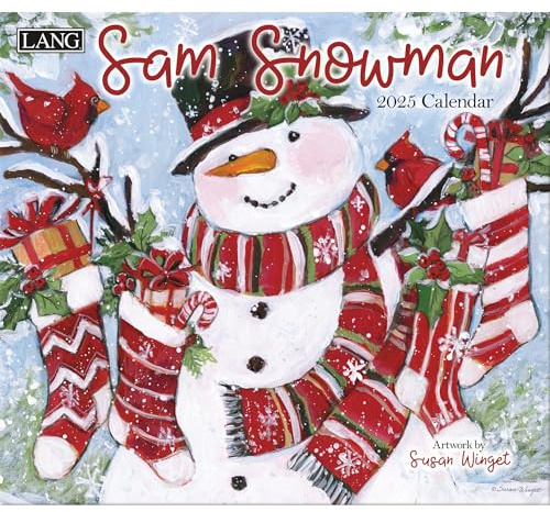 LANG Sam Snowman 2025 Wandkalender (25991001939)