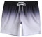 MaaMgic Stretch Badehose Herren Badeshorts Männer Schnelltrocknend Badehosen für Herren Boardshorts für Strand, Surf und Wassersport,Farbverlauf - Grau,XS