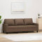 UTSRABFA Sofa Sitzbank Esszimmer Cord Sofa Küchensofa 3-Sitzer-Sofa Braun 180 cm Stoff Geeignet für Schlafzimmer, Esszimmer, Wohnungen, Lofts