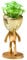Pasdrucn Disco Ball Planter Flower Pot, Silver/Gold Disco Ball Planter, Mirror Balls Flower Pot, Disco Ball Plant Pot, Disco Ball Plant Pot, fglitter Ball Plant Pot for Indoor Plants (Gold)