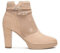 Nero Giardini E512680D Tronchetti Donna in Pelle - Champagne 38 EU