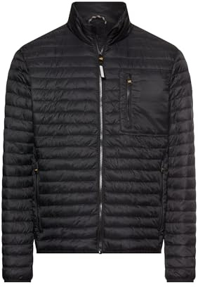 camel active Herren Wasserabweisende Steppjacke | Steppjacke mit Stehkragen, Zwei-Wege-Reißverschluss, praktischen Taschen und wasserabweisender Funktion